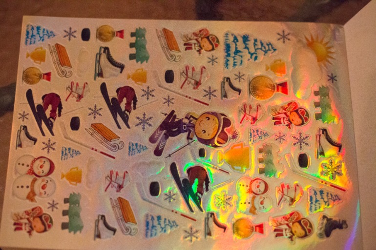 Наполнение адвент календаря