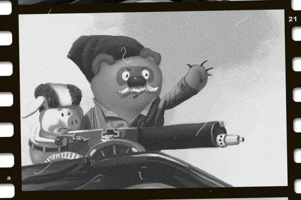 Герои мультфильмов в необычных ролях