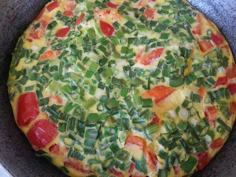 ОМЛЕТик!!!из духовки!!!