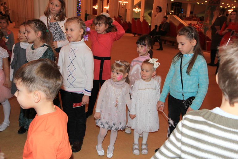 Елка в Храме Христа Спасителя.