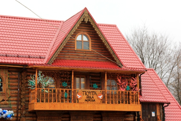Усадьба Деда Мороза в Москве.