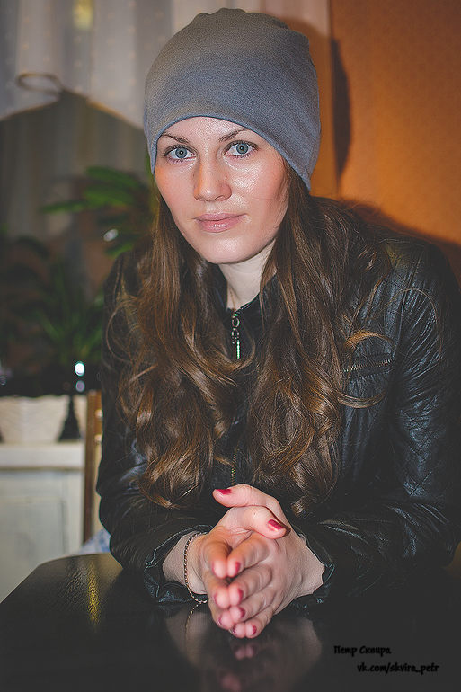 Шапочка для себя! Просто, но со вкусом)))