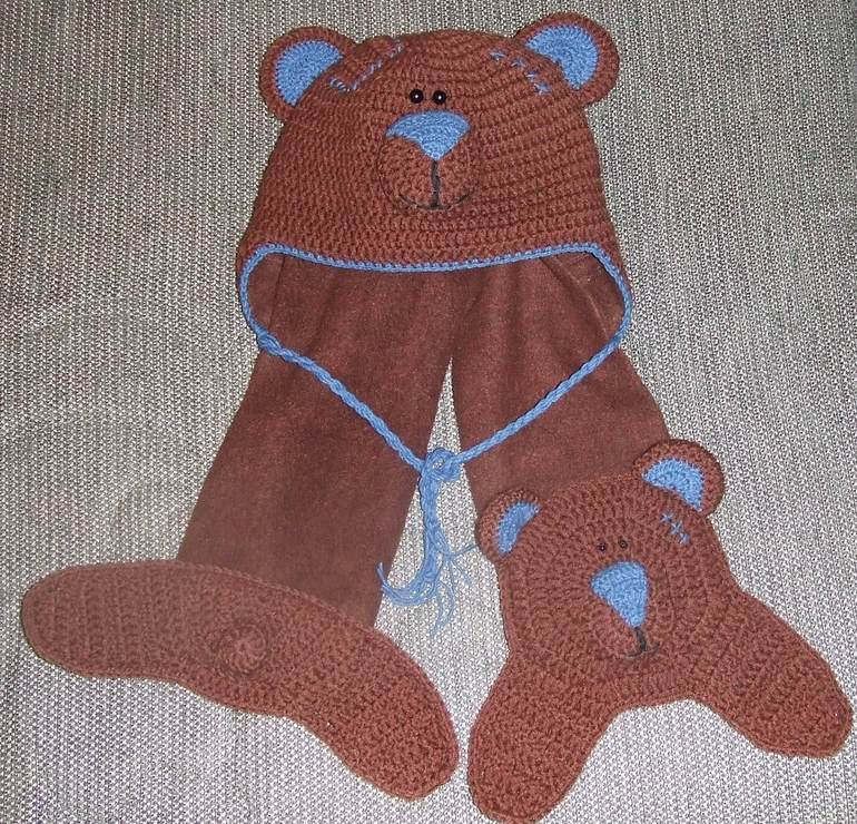 И мой мишка.