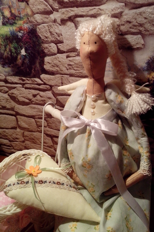 Беременная тильдочка блондиночка