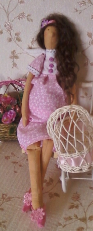 Беременная девушка