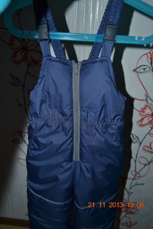 новый зимний костюм с шерстяной подстежкой,размер 92