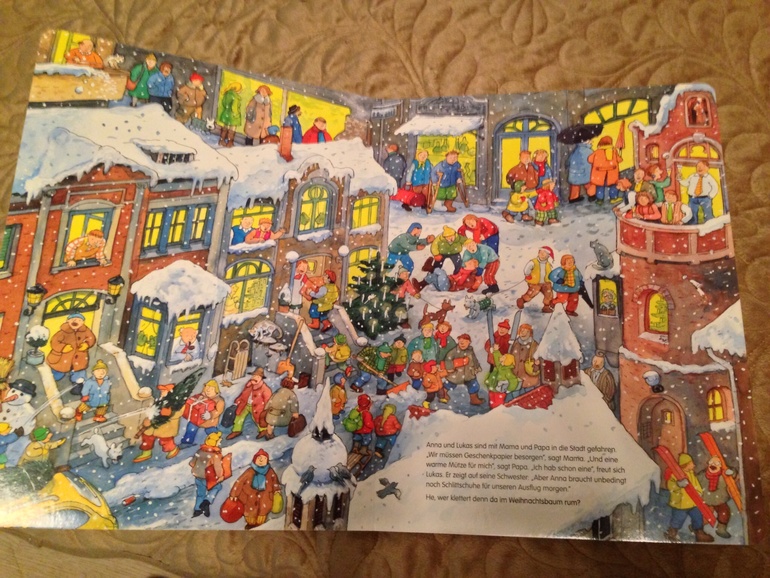 Новогодний Wimmelbuch