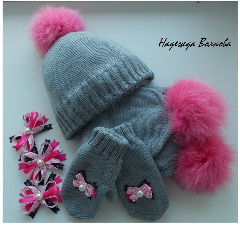 Первый мой комплект на машинке