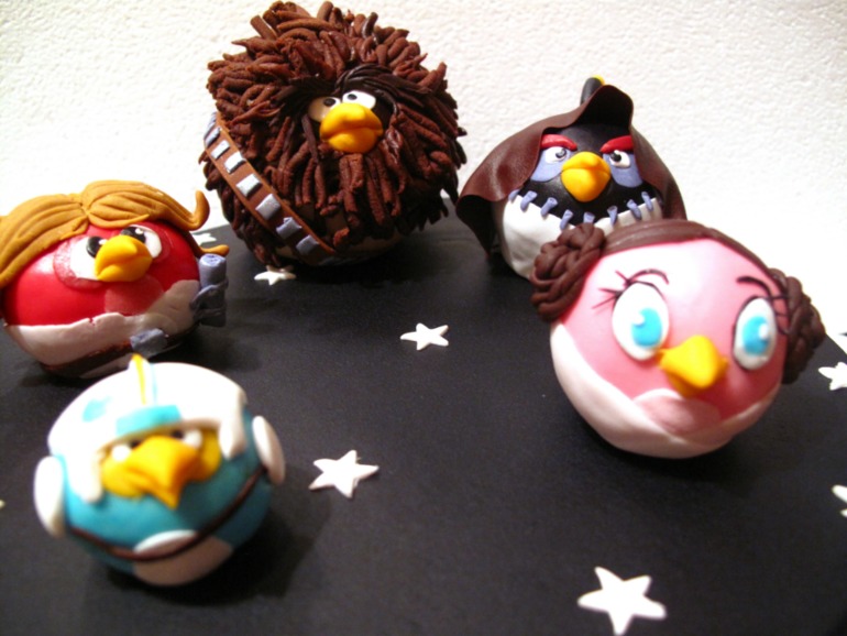 Злые птички в ассортименте)