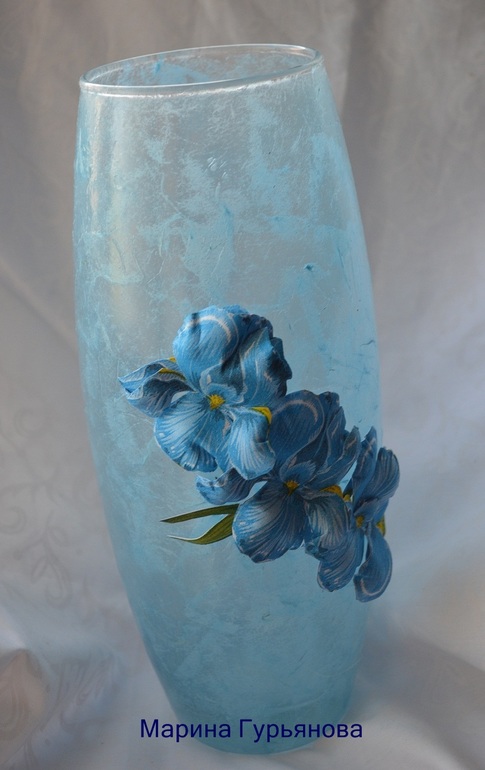 пробую себя в новых техниках Ваза