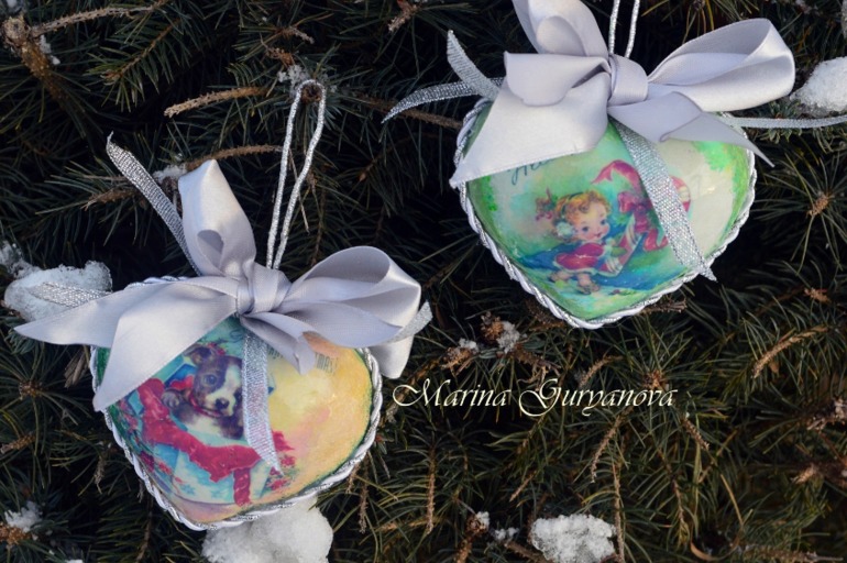 Набор елочных игрушек "из детства"