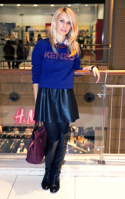 Выход в коже