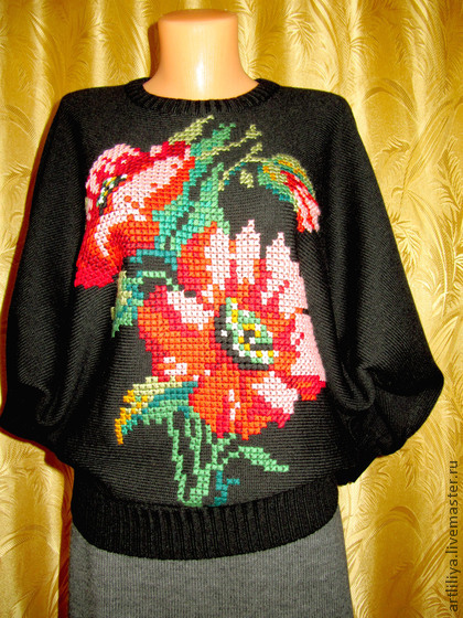 Свитер с рисунком