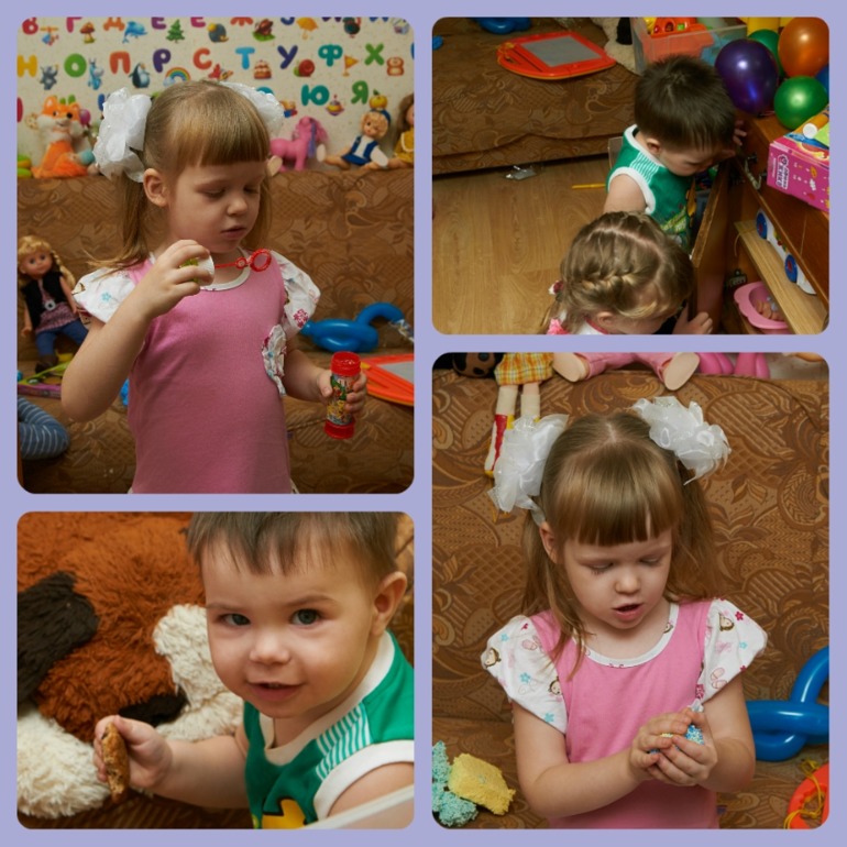 День рождения 4 года.