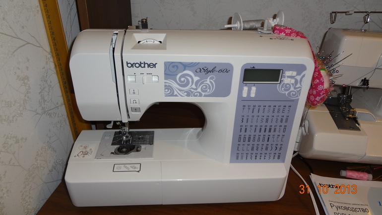 Моя помошница- швейная машинка Brother Stile-60e