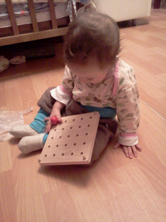 Мозаика Plan toys. Начало