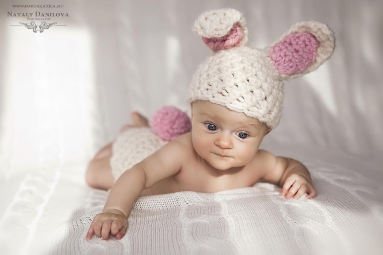 Костюмированная фотосессия малышей: Ника