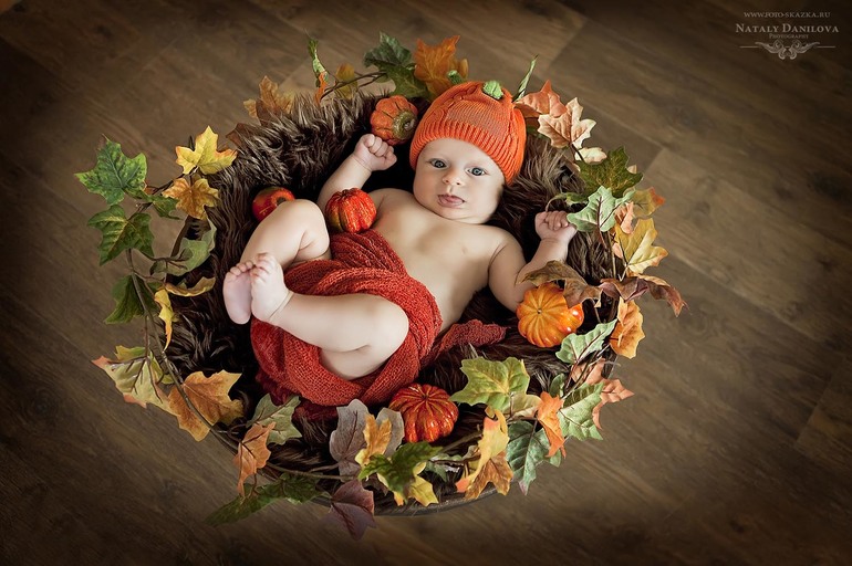 Костюмированная фотосессия малышей: Ника