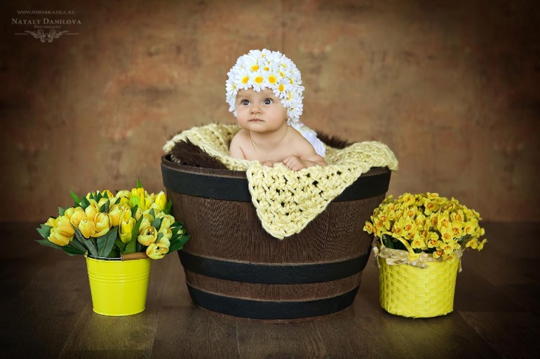 Костюмированная фотосессия малышей: Ника