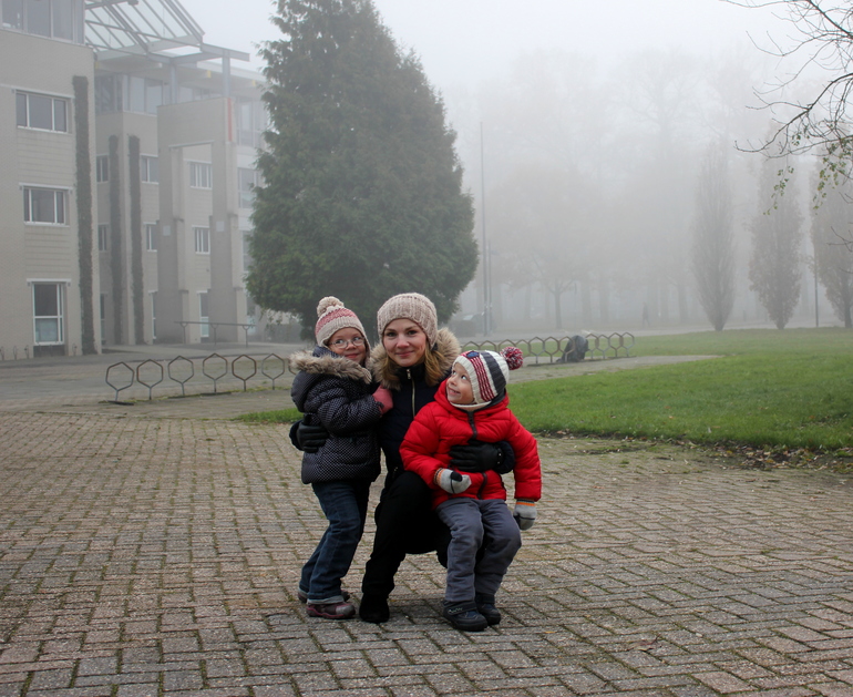 Nederland.  город Wageningen.  и парк Efteling