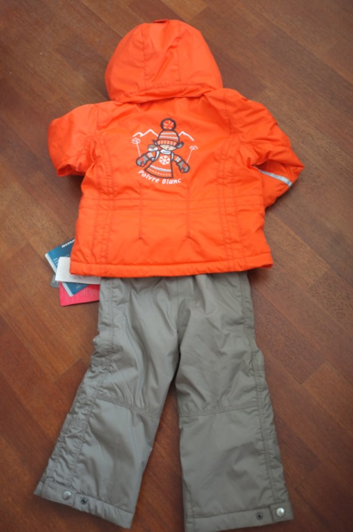 Poivre Blanc комплект 3 года - пуховая куртка + мембранный полукомбинезон - 7500р