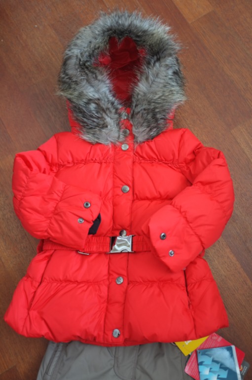 Poivre Blanc комплект 3 года - пуховая куртка + мембранный полукомбинезон - 7500р