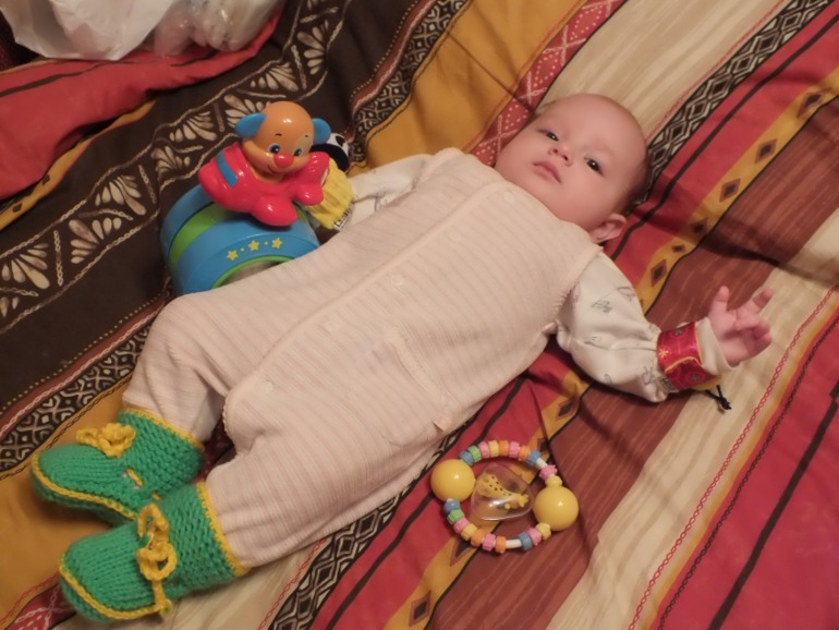 4 месяца Кристине