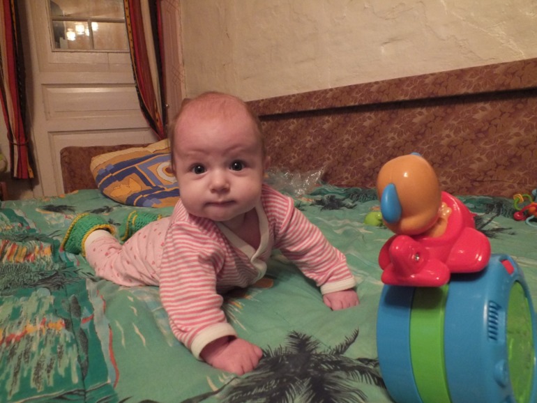 4 месяца Кристине