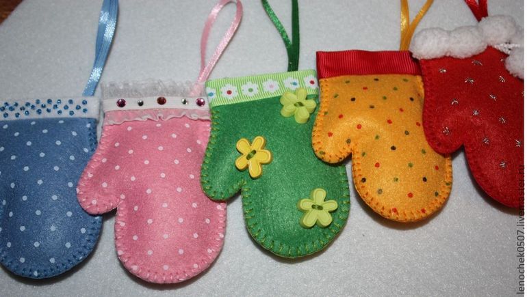 Фетровые игрушечки)