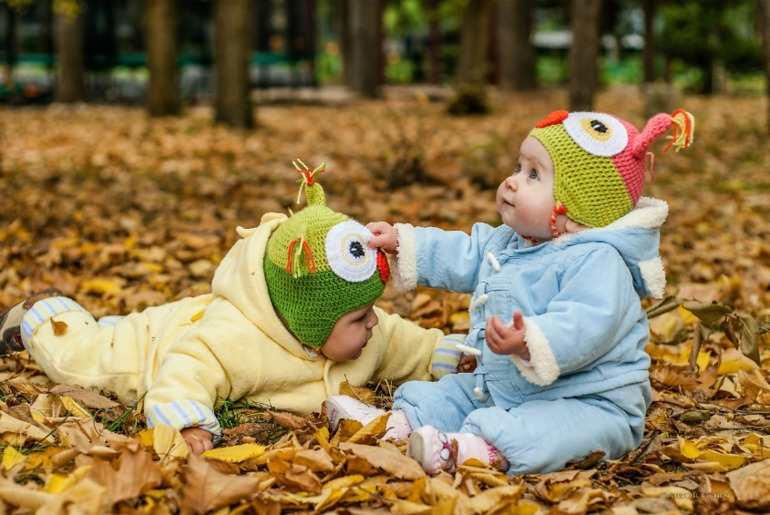 Клуб ОЧумелых МаМ стартовал! Вяжем шапочки! День первый .