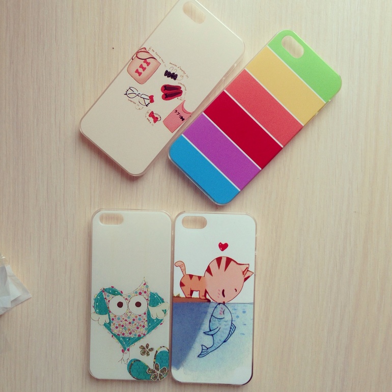 Чехлы-накладки для iPhone 4/5! Все в наличии!