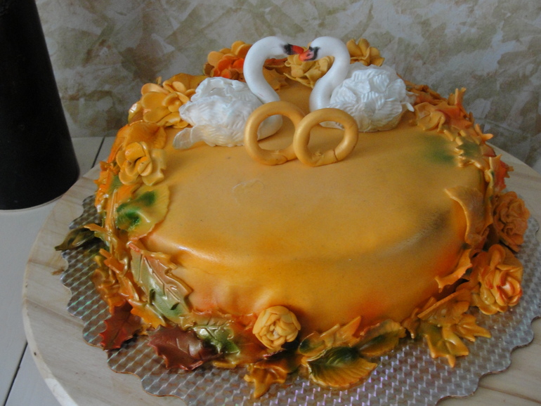 свадебный тортик