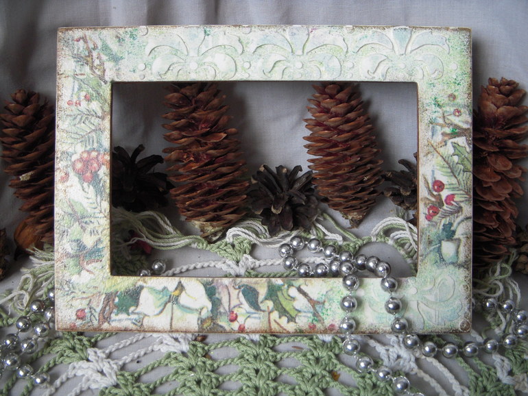 Новогодний декупаж- 2.