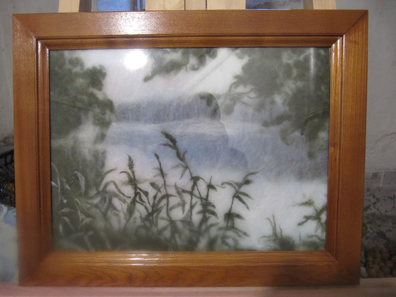 Живопись шерстью или шерстяная акварель