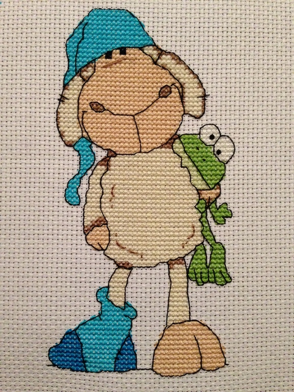 Продаю схему чудесного барашка.