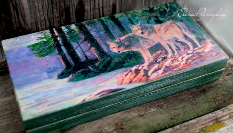 Купюрница волки