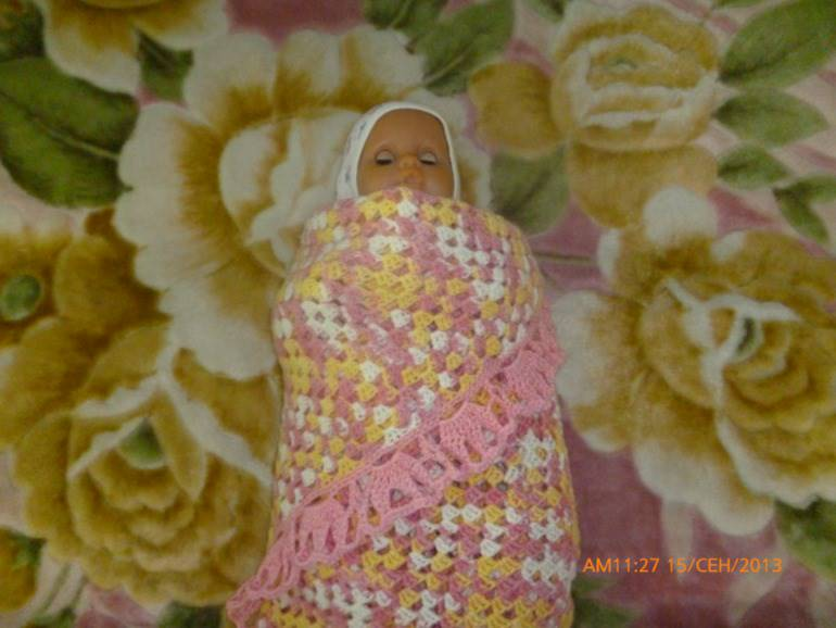 солнечный плед) 115*115 см