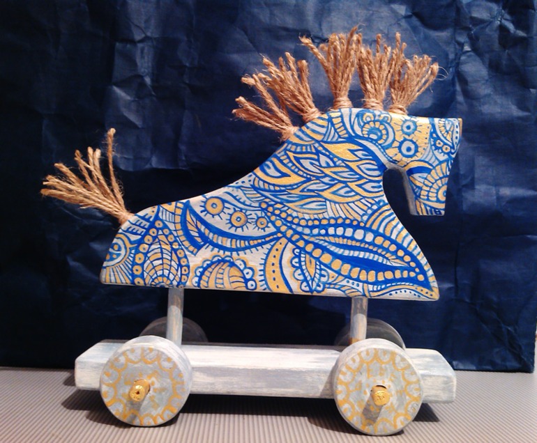 Каляки-маляки. Просто конь.