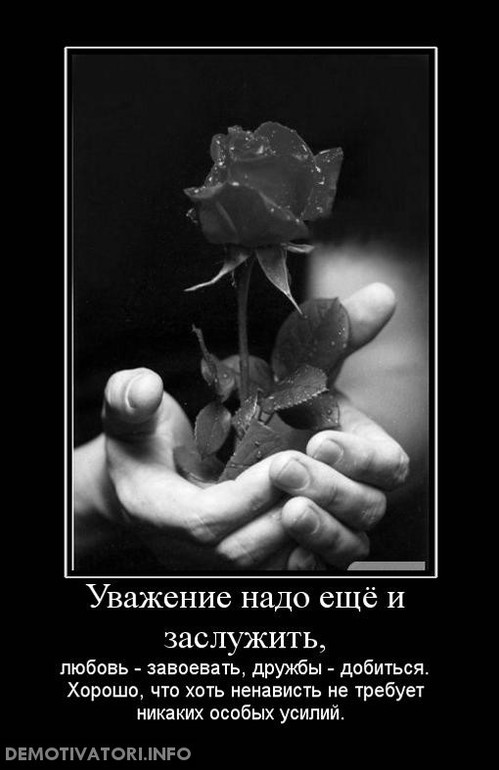 От любви до ненависти....