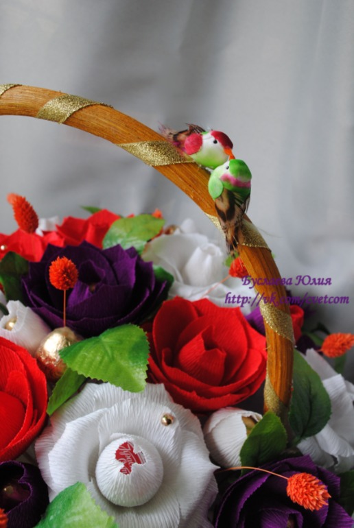 Свадебная корзина для Наташи.