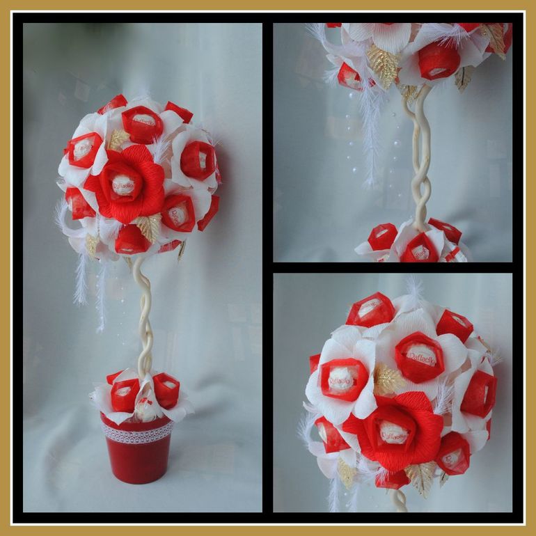 Свадебный топиарий.