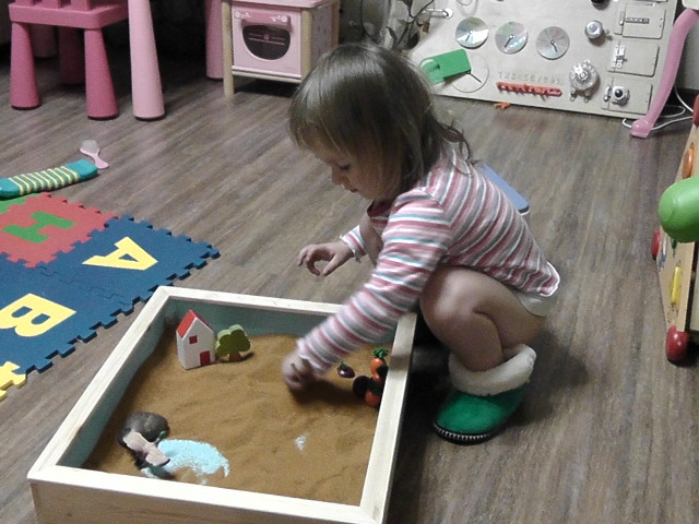 песочница дома