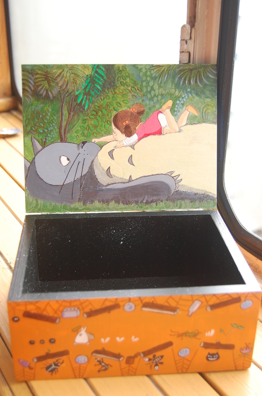 Ещё две шкатулочки с Тоторо. )))