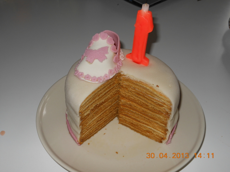 Тортик на годовасие и дни рождения,МОИ РАБОТЫ.