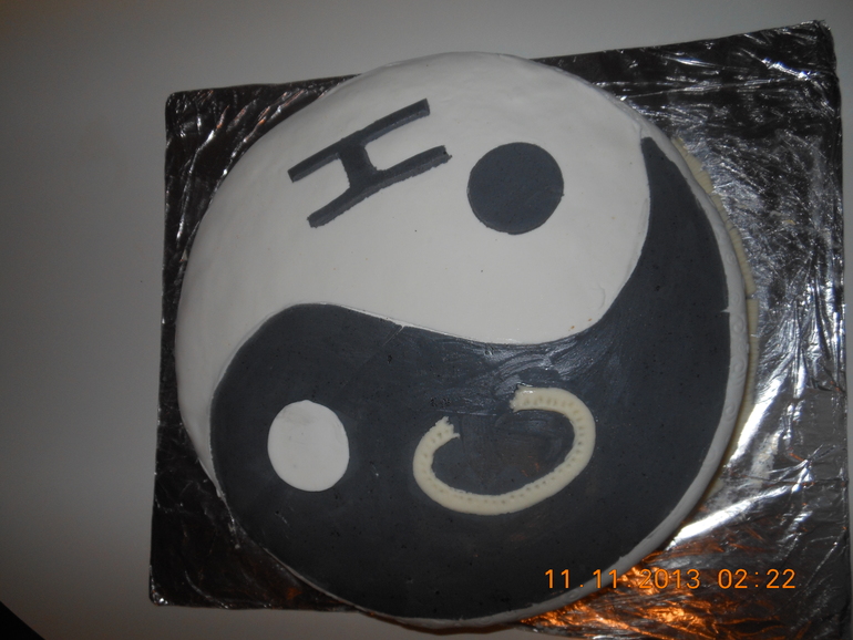 Тортик для Сергея и Натальи!