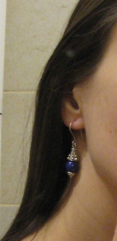 Серьги из натуральных камней