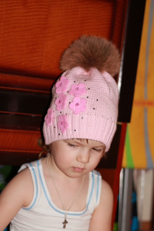 Розовая шапочка.....