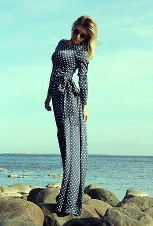 макси платье стрейч