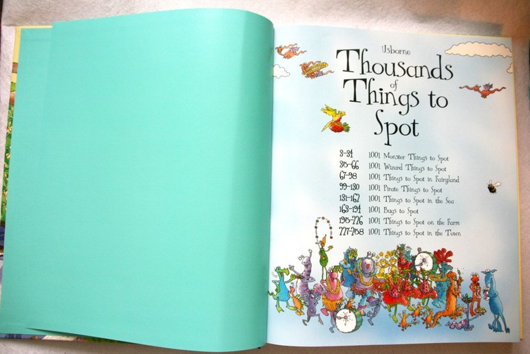 Thousands of Things to Spot от Usborne много фото