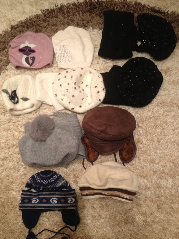 Шапочки разные